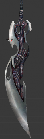 heavenly sword 3D Model .c4d .max .obj .3ds .fbx .stl .blend 