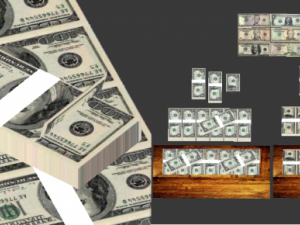 money pack 3D Модель