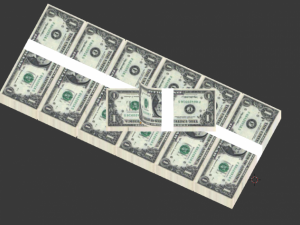 money pack 3D Model