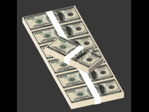 money pack 3D Model
