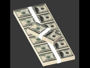 money pack 3D Model