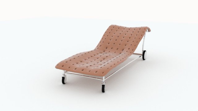 lounger trino 3D 모델 .c4d .max .obj .3ds .fbx .stl .blend 