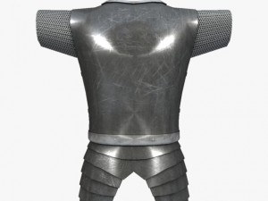 plate armor 3D 모델