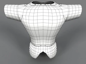 plate armor 3D Model
