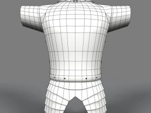 plate armor 3D Model