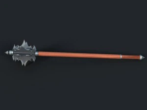 steel mace 3D Model