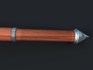 steel mace 3D Model