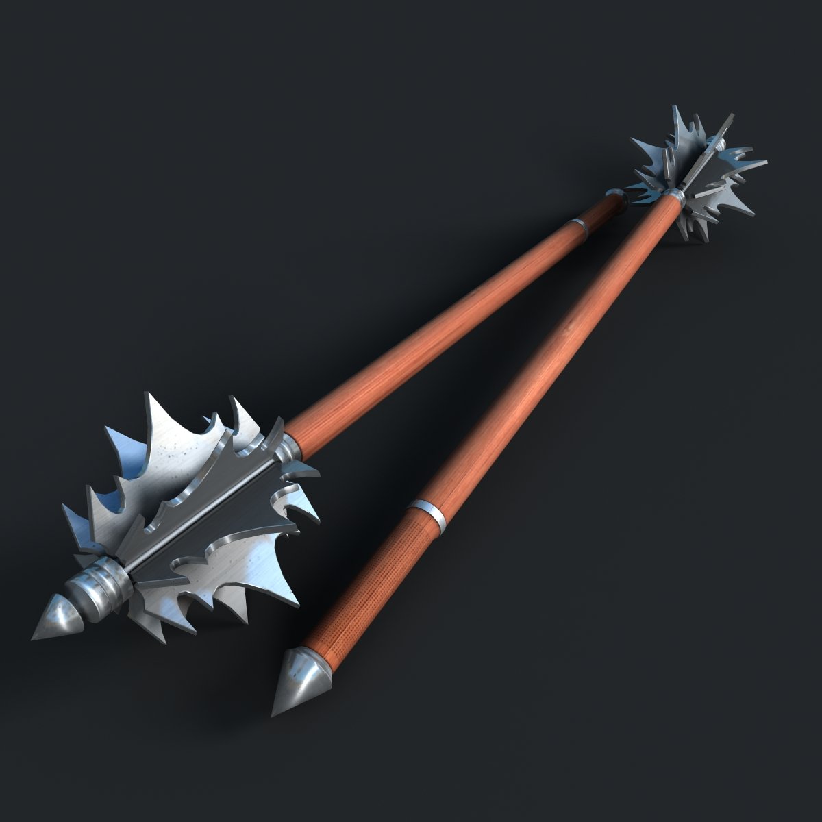 Steel weapons