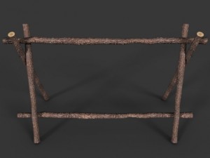 simple rack 3D Model