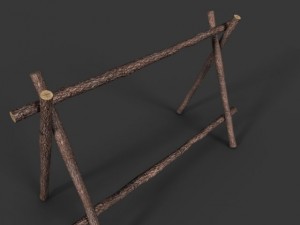 simple rack 3D Model
