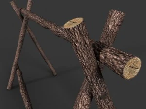 simple rack 3D Model