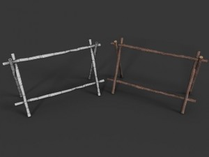 simple rack 3D Model