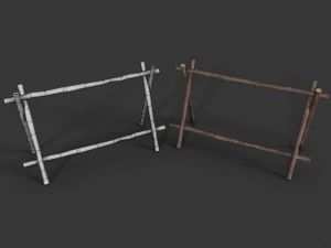 simple rack 3D Model
