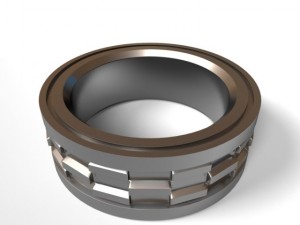 steel ring Modèle 3D