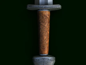 spada vichinga Modello 3D