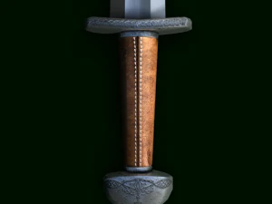 spada vichinga Modello 3D