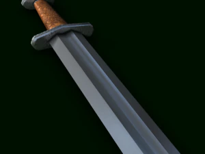 spada vichinga Modello 3D