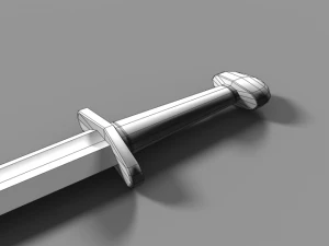 spada vichinga Modello 3D