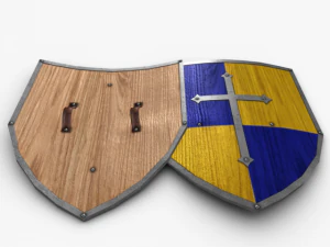 fine kite shield 3D Model