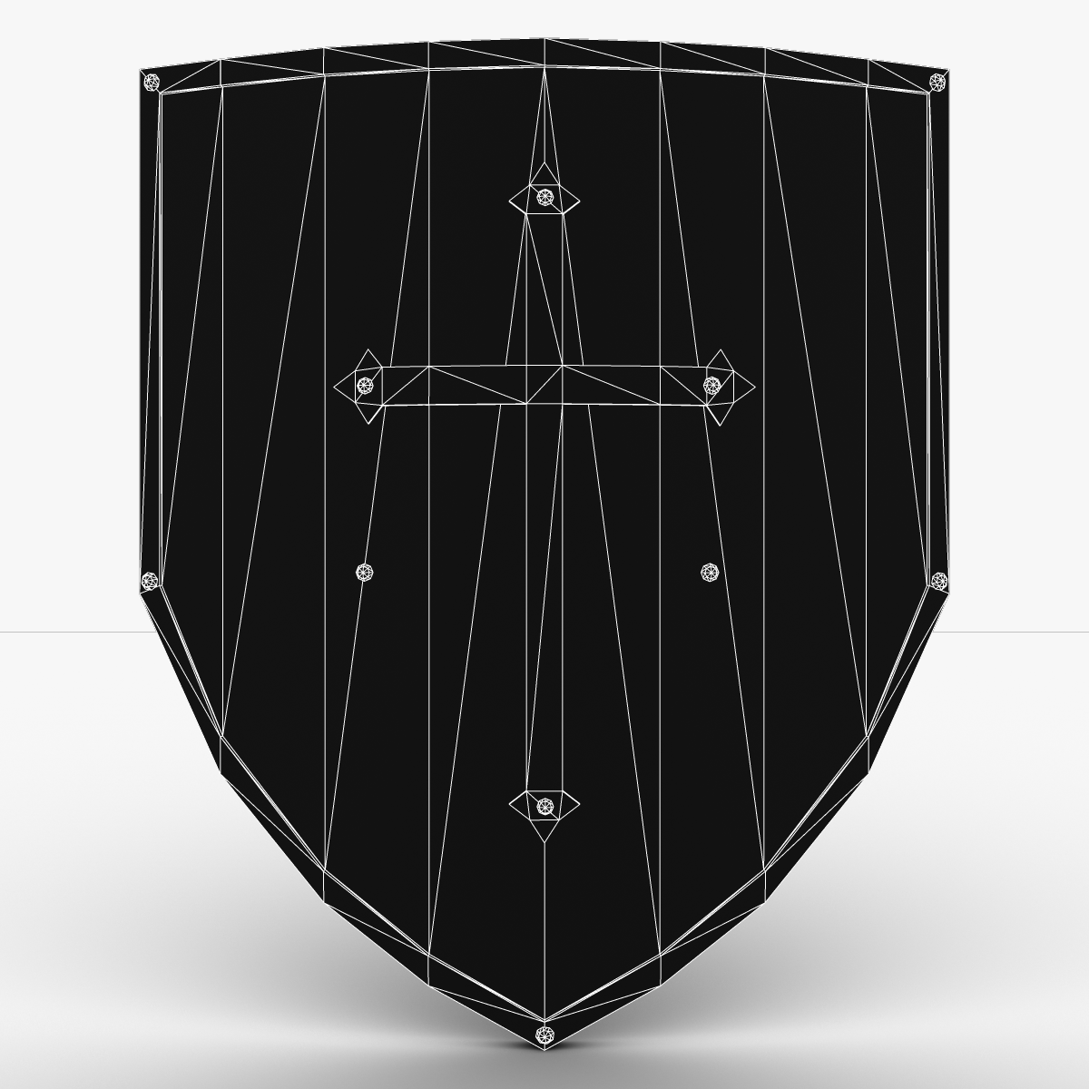 silver kite shield