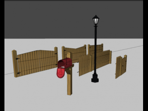 low poly city house pack 3D Модель