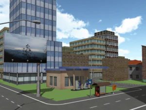 low poly city pack 3D Model