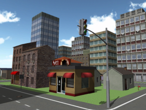 low poly city pack 3D मॉडल