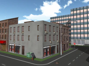 low poly city pack 3D Model