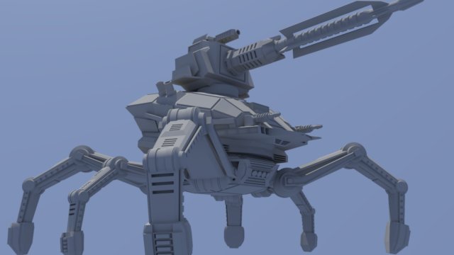 spider lord Model 3D .c4d .max .obj .3ds .fbx .stl .blend