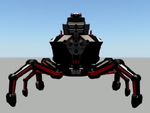 spider lord Model 3D
