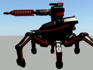 spider lord Model 3D