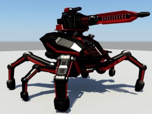 spider lord Model 3D