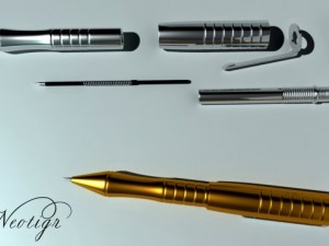 golden pen 3D 模型
