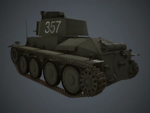 panzer 38 3D Model
