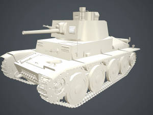 panzer 38 Model 3D