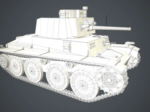 panzer 38 3D Model