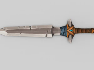 меч 3D Модель