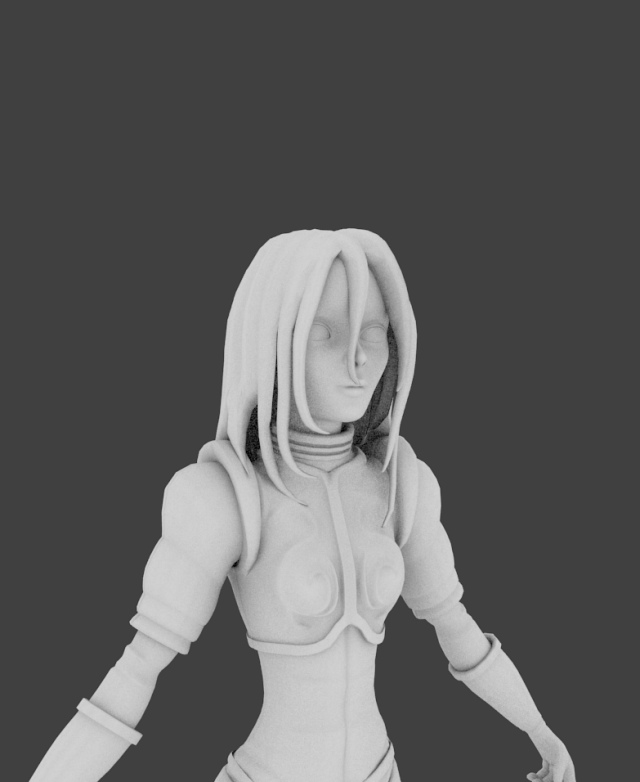 joan darc 3D Модель .c4d .max .obj .3ds .fbx .stl .blend 