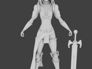 joan darc 3D Модель