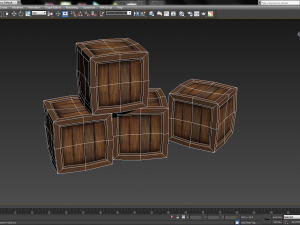 box low poly 3D Модель