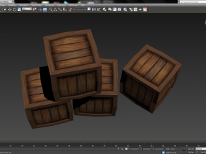 box low poly Modello 3D