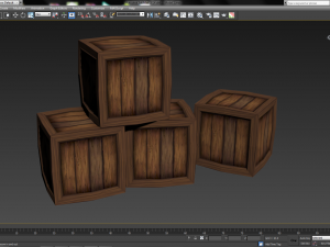 box low poly Modello 3D