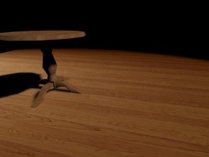 table of west 3D Model