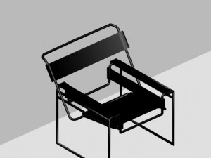 office chair Modèle 3D