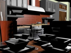 kitchen Modèle 3D