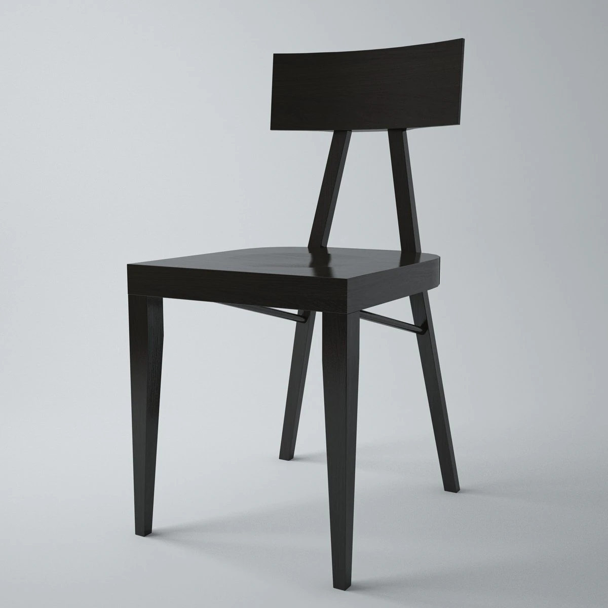 a0336 wooden chair 3D Model .c4d .max .obj .3ds .fbx .stl .blend
