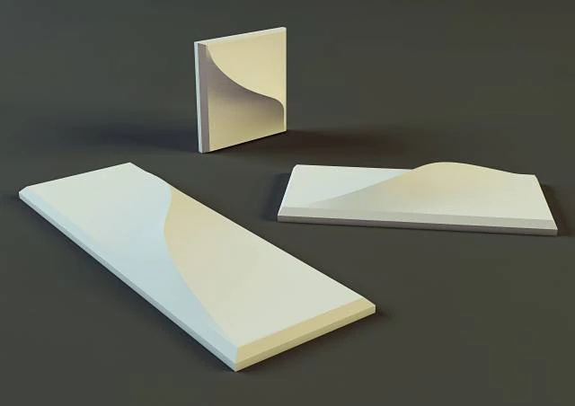 3d wall panel 3D Model .c4d .max .obj .3ds .fbx .stl .blend