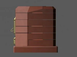 brick stove 3D Model