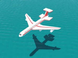comercial airplane Modèle 3D