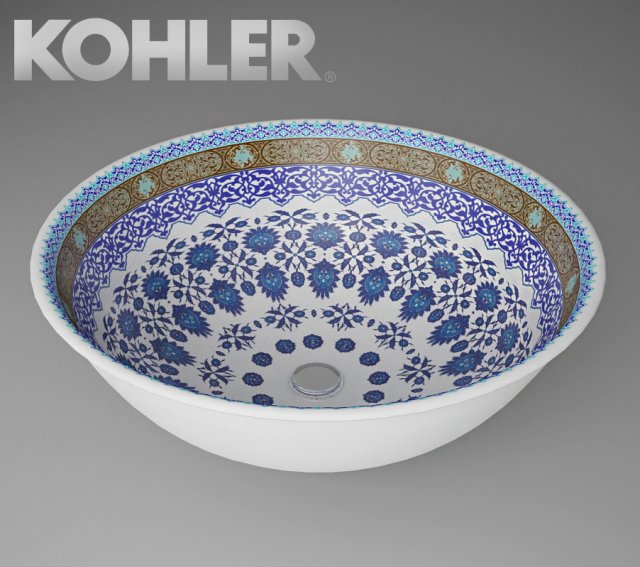 kohler marrakesh 3D Модель .c4d .max .obj .3ds .fbx .stl .blend 